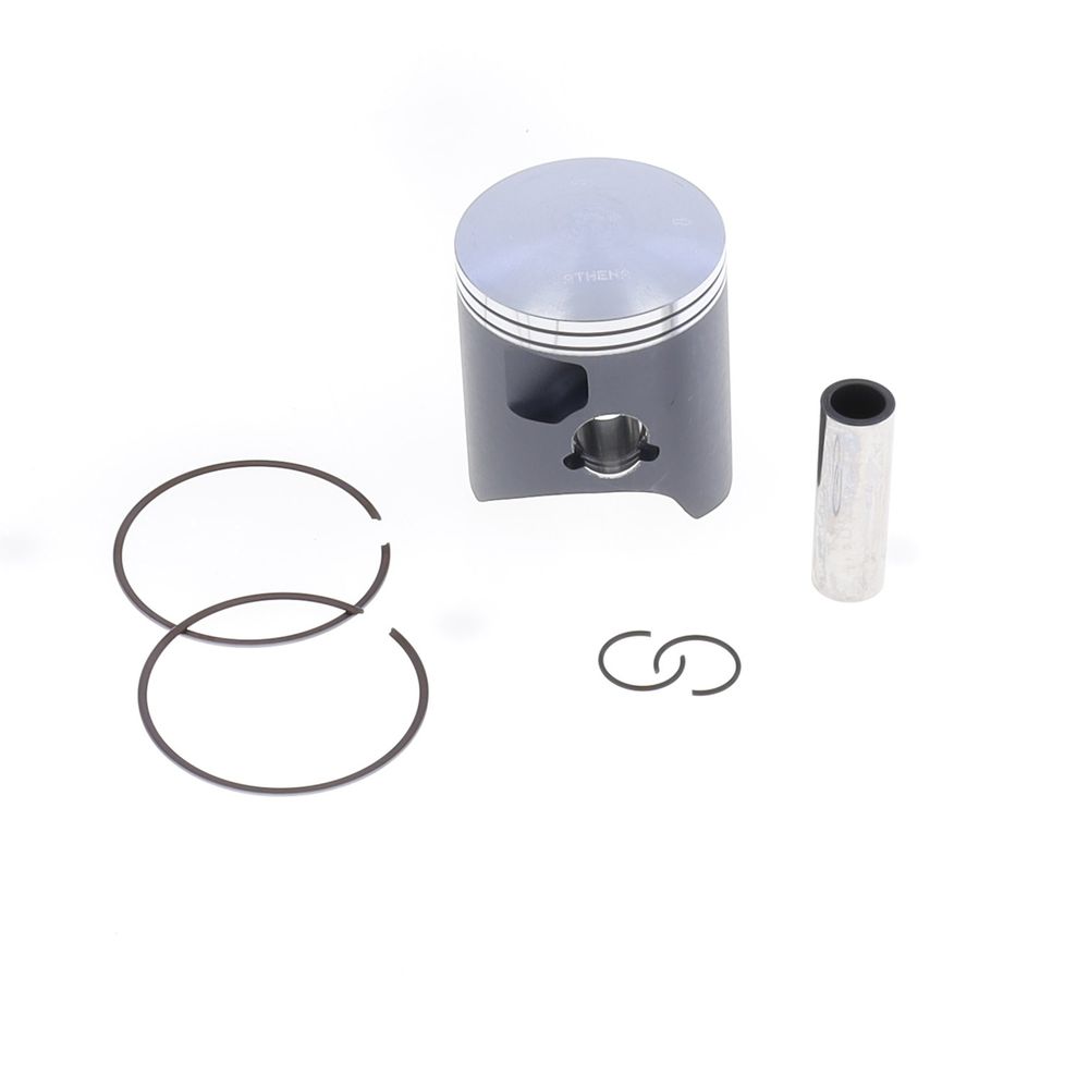 Top End Piston Kit: Pistone Fuso 2 Tempi Ø 66,4 mm + Serie Smeriglio