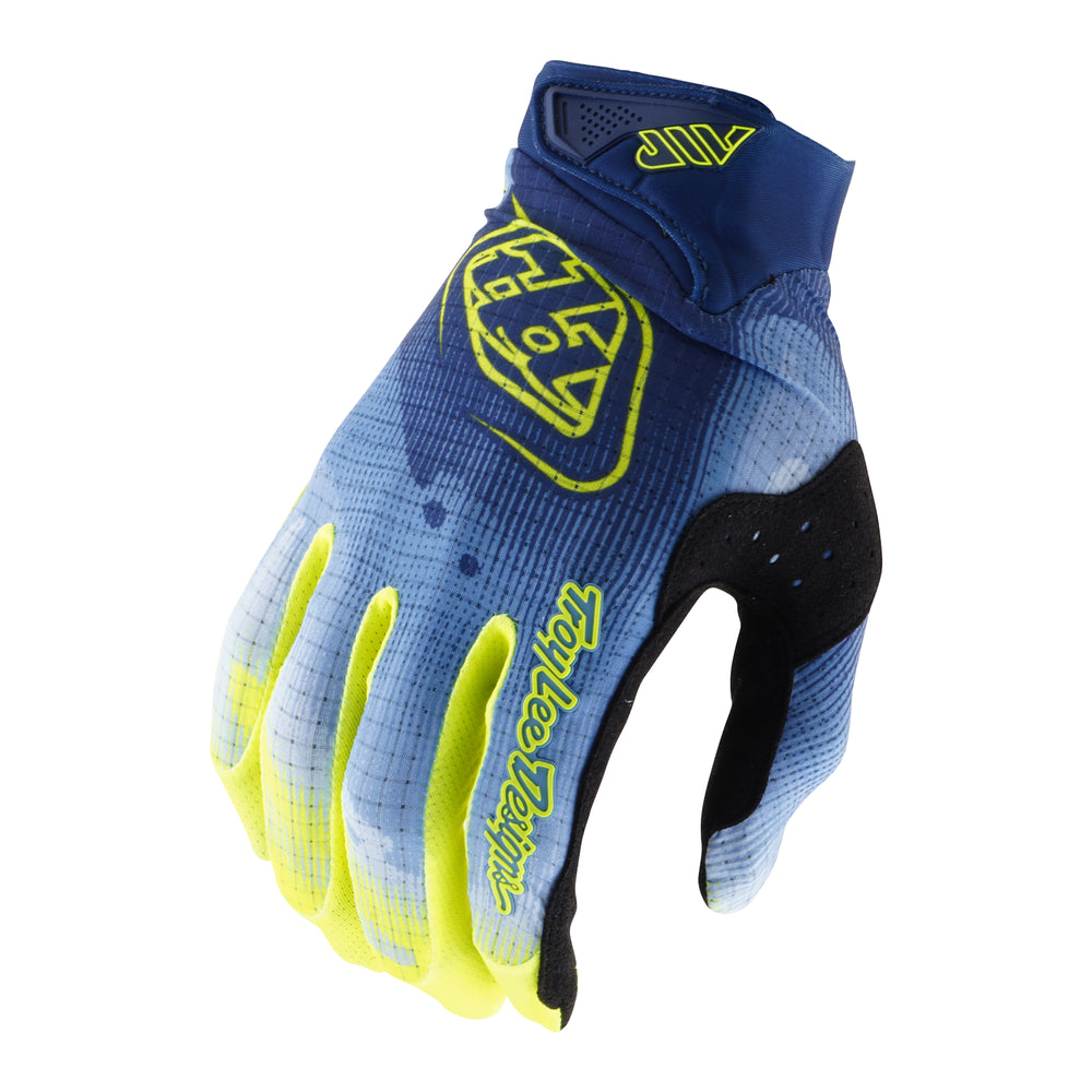 Gloves Air - Illusion - Grey / Yellow fluo - M Troy Lee Designs