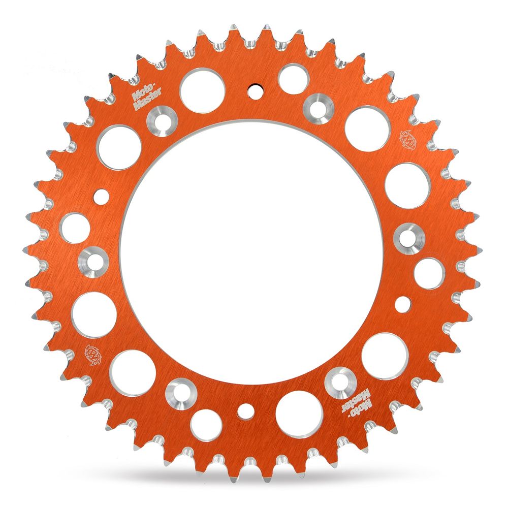 Piñón trasero de aluminio serie 7075 (naranja, 415-38t) Husqvarna, Ktm