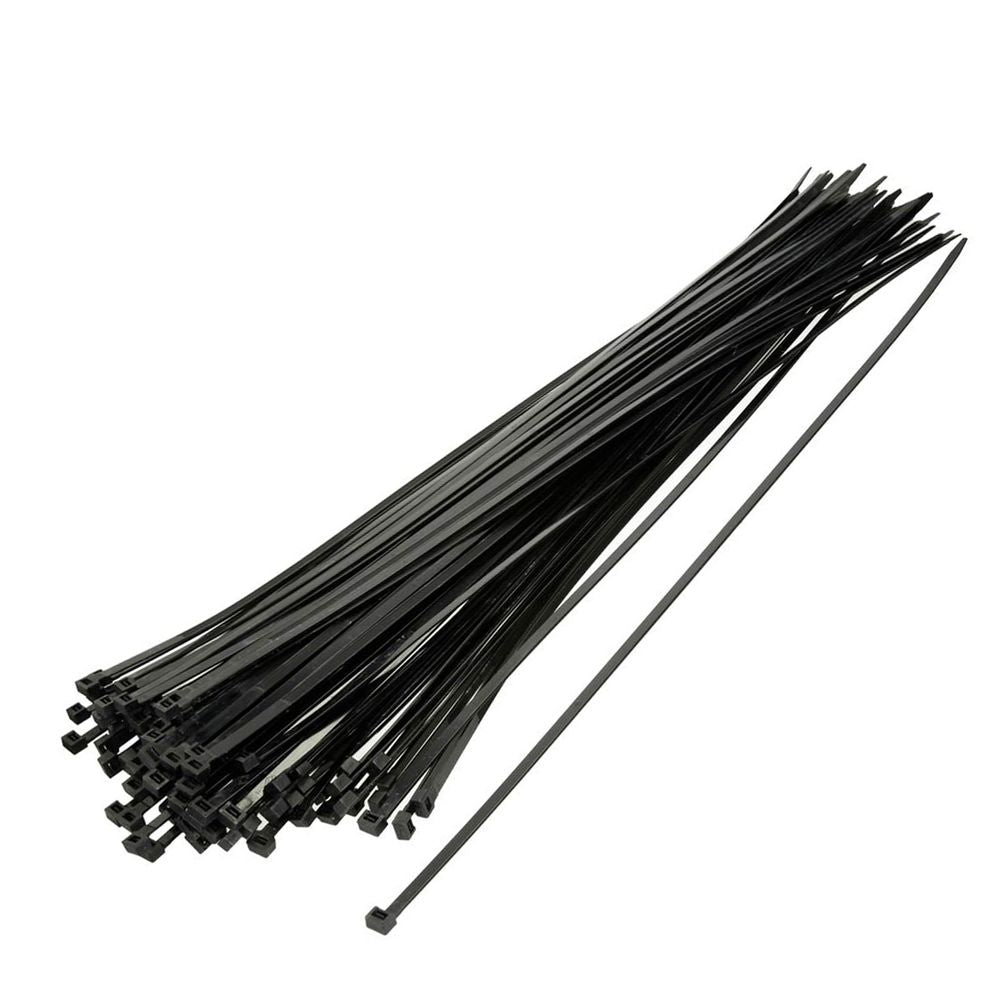 Plastic Ziptie (conf.100 Pcs) 2.5 X 130 Black Innteck