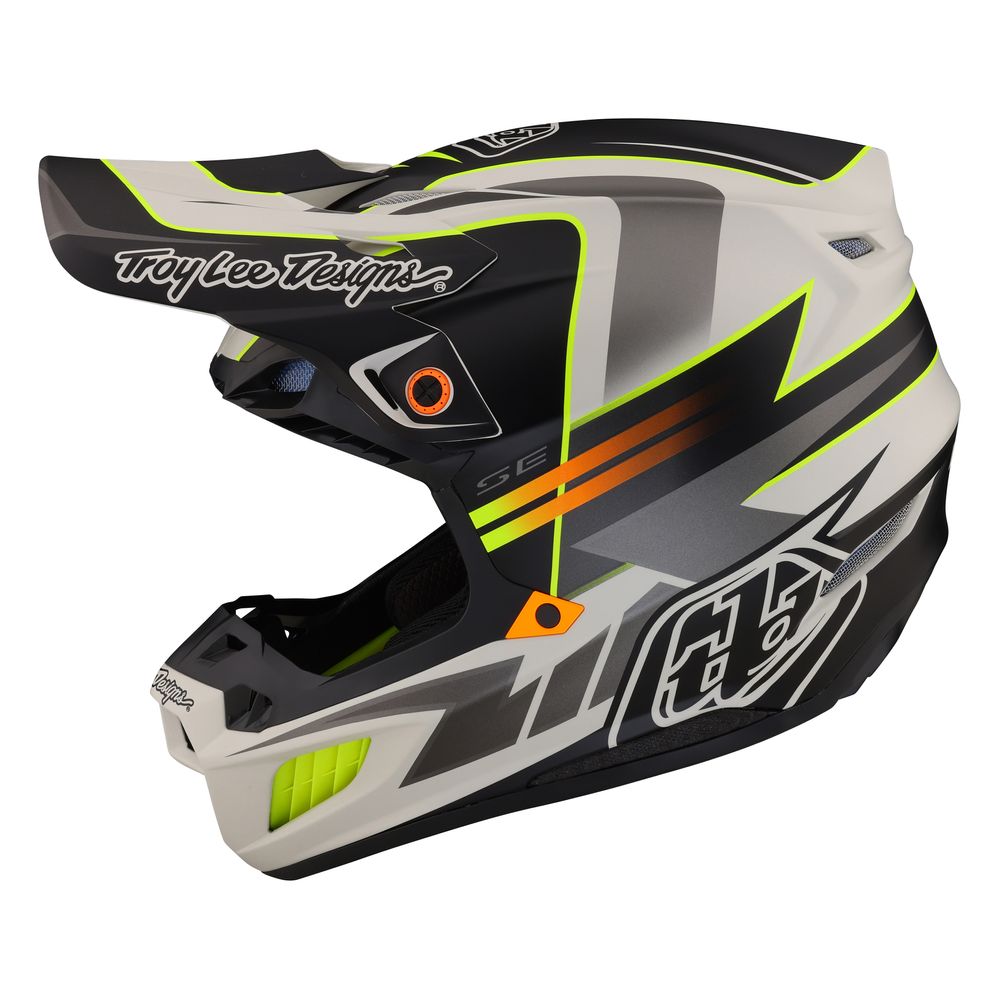 Motorcycle Helmet SE5 COMPOSITE SABER in composite fibers with MIPS Integra technology Troy Lee Designs