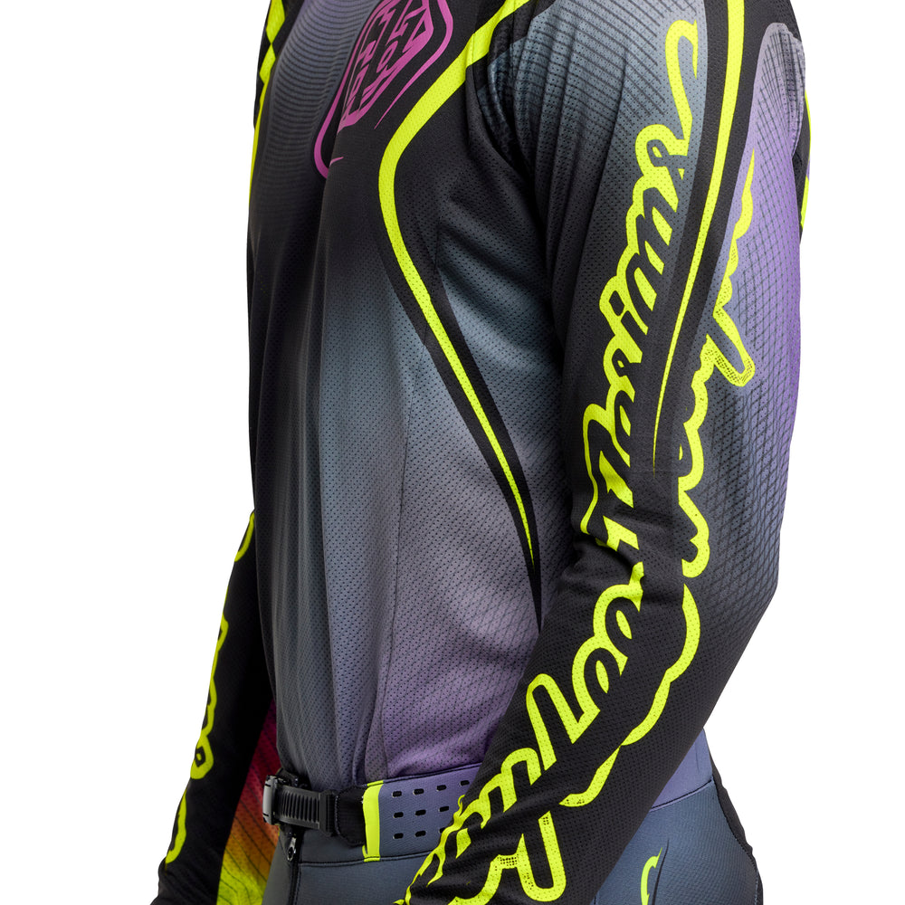T-shirt SE Pro - Wander - Black / Purple - L Troy Lee Designs