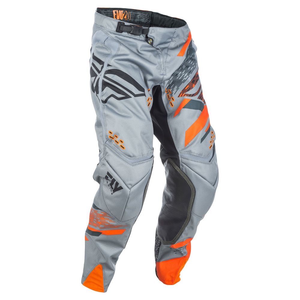 Pantalón Cross Evo Gris/Naranja/Negro Talla 30