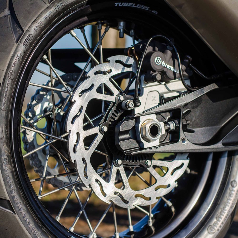 Disque De Frein Flame - Arrière - Kawasaki : Versys 650 (y Compris Anneau Abs)