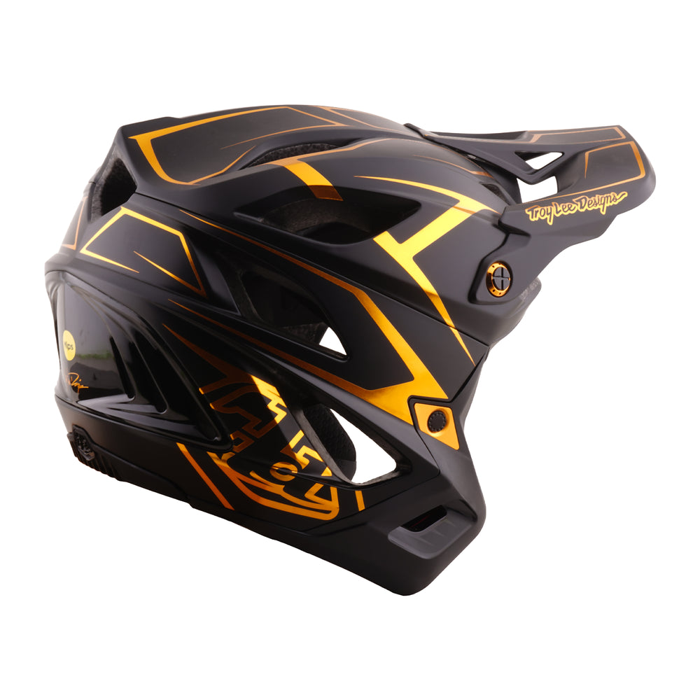 Casco Stage Stunt Pinstripe Nero XS/SM Troy Lee Designs