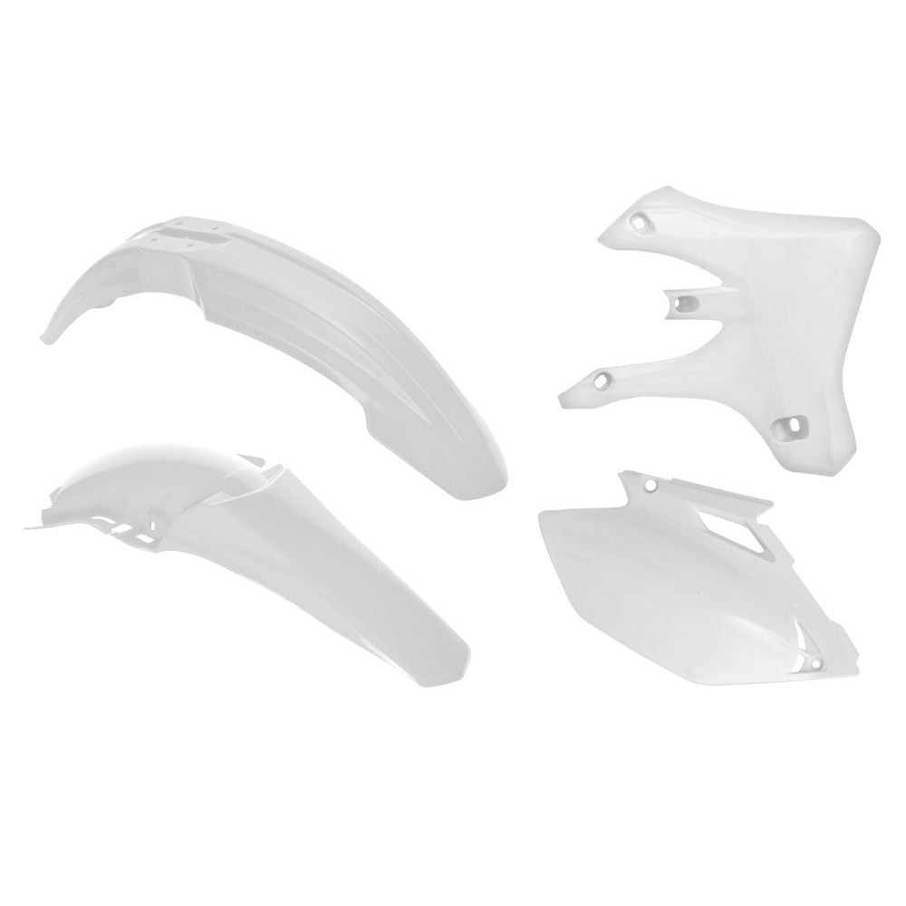 Kit Plastiche 4 Pezzi Yamaha Replica Bianco Racetech