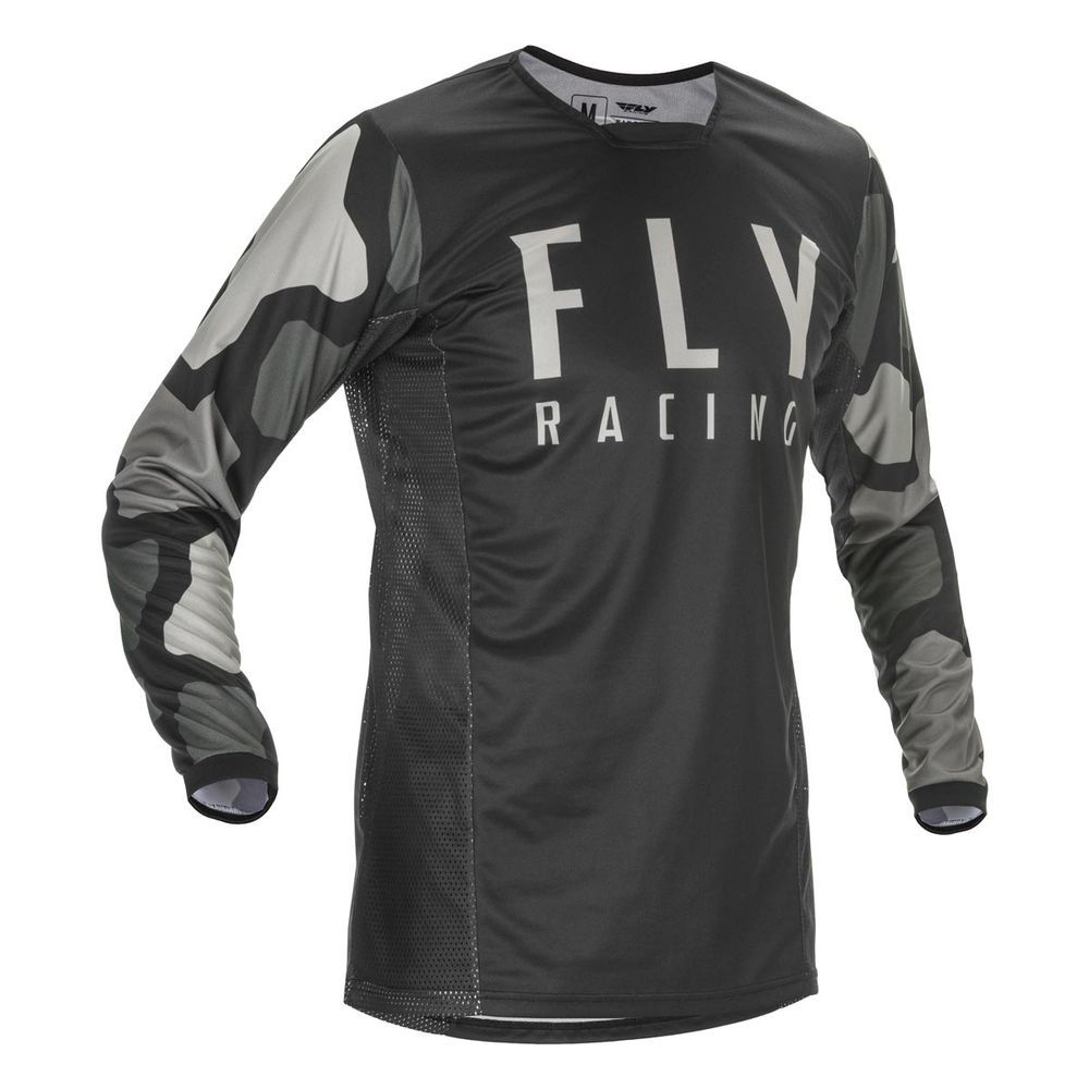 Kinetic K221 Black/Grey Yl Jersey - Grafite Offroad