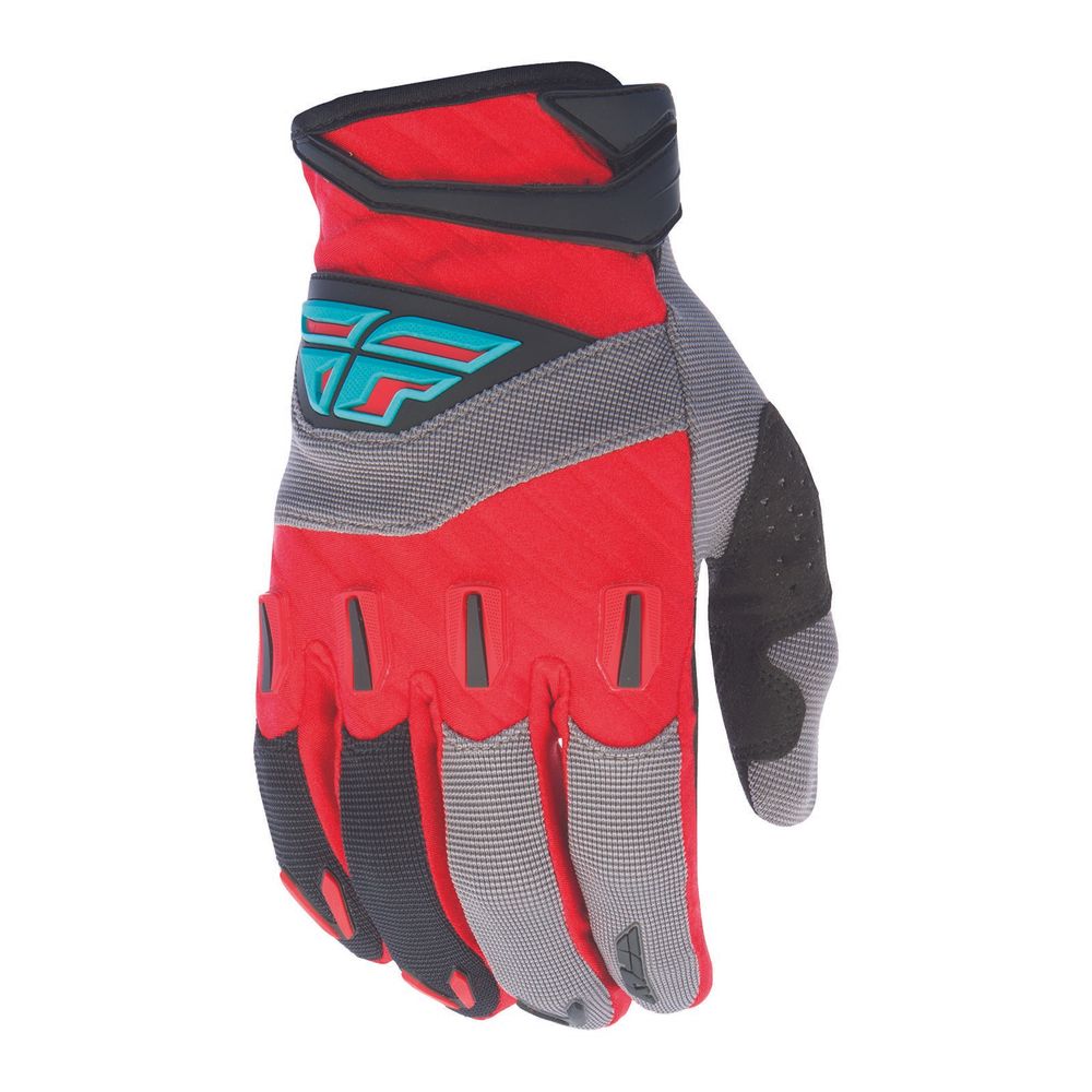 Fly F-16 Glove Red/blk/gry Sz 8 Sm - Grafite Offroad