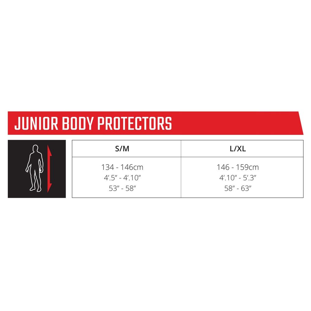 Maglia protettiva 4.5 a maniche lunghe con schiuma anti impatto per bambino Leatt