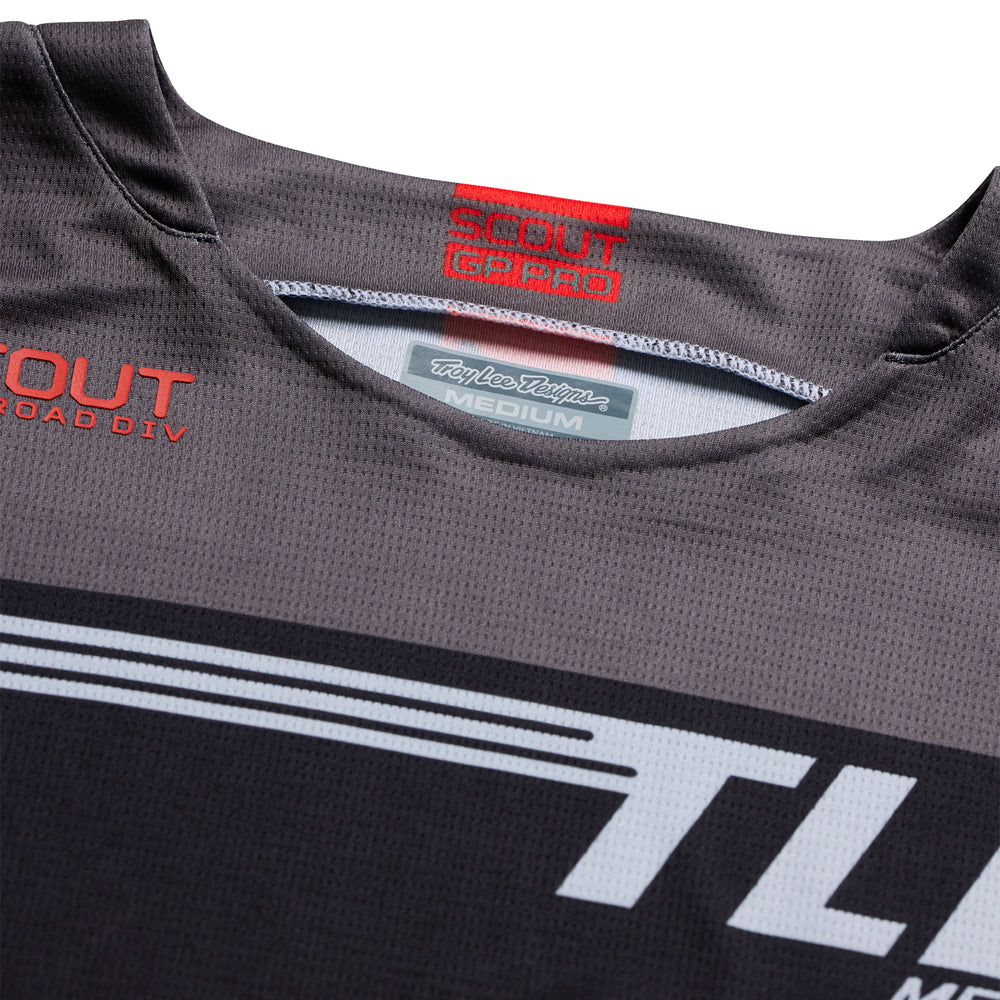 T-shirt Scout GP Pro - Winged - Black - XL Troy Lee Designs