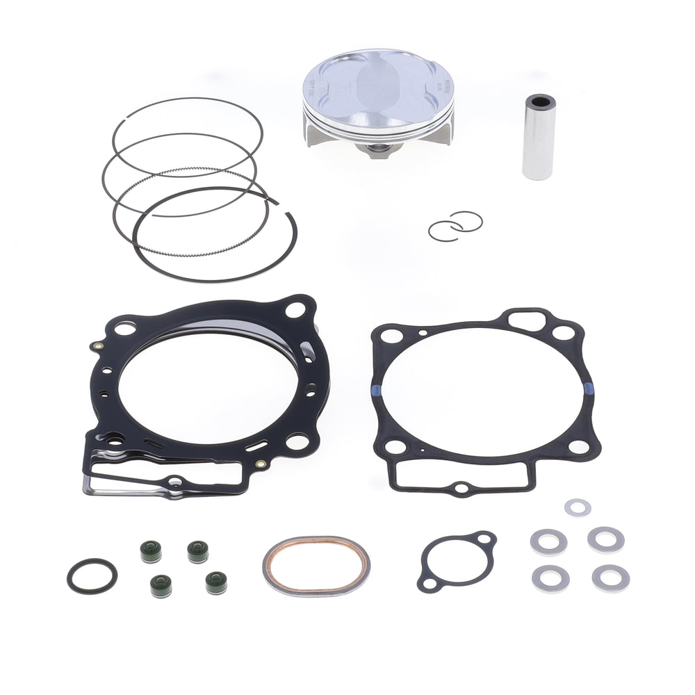 Top End Piston Kit: Pistone Forgiato 4 Tempi Ø 96 mm + Serie Smeriglio