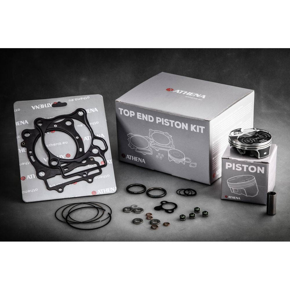 Kit de piston haut de gamme : piston forgé 4 temps Ø 77 mm + série Smeriglio