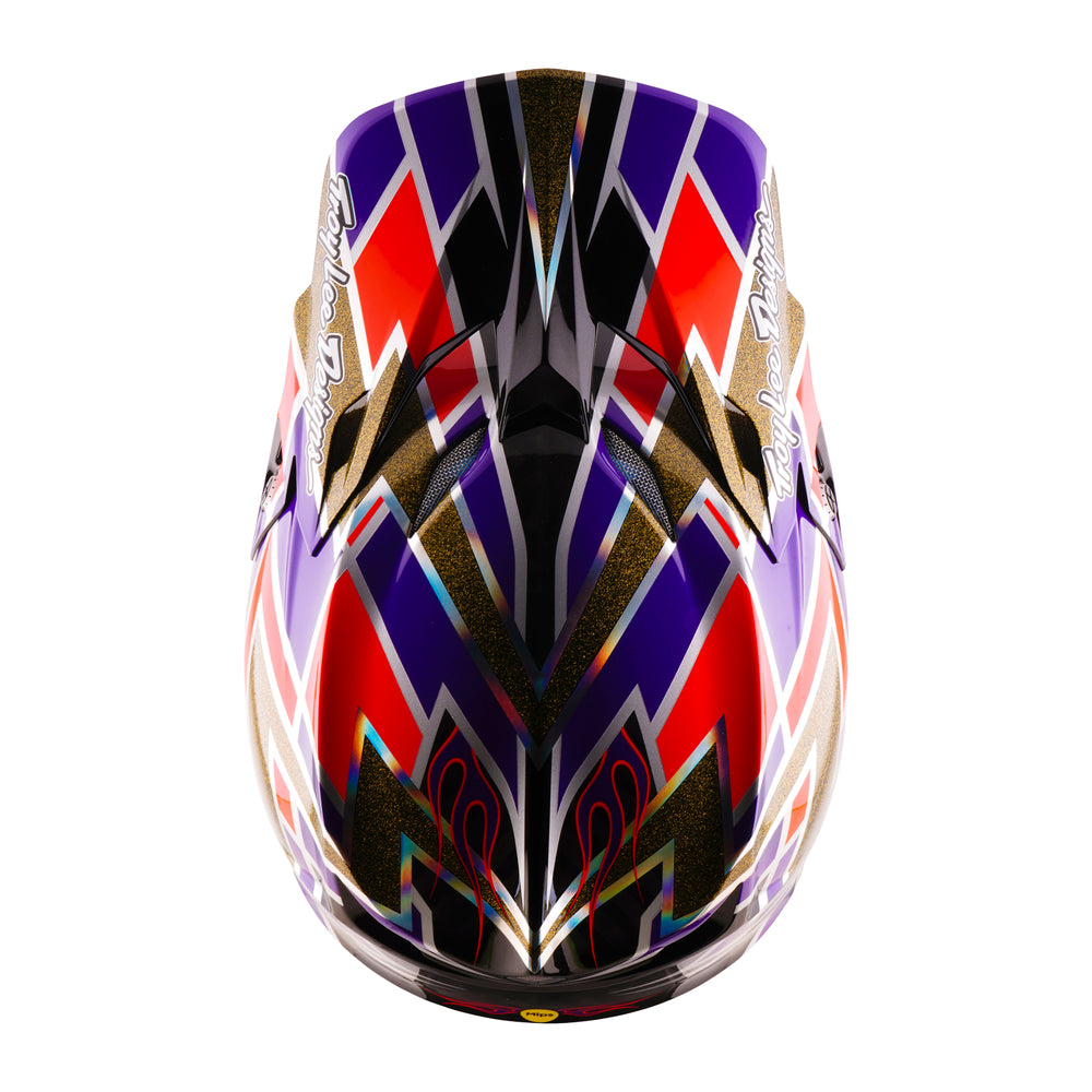 Casco SE5 Carbon - Flush - Viola - M Troy Lee Designs