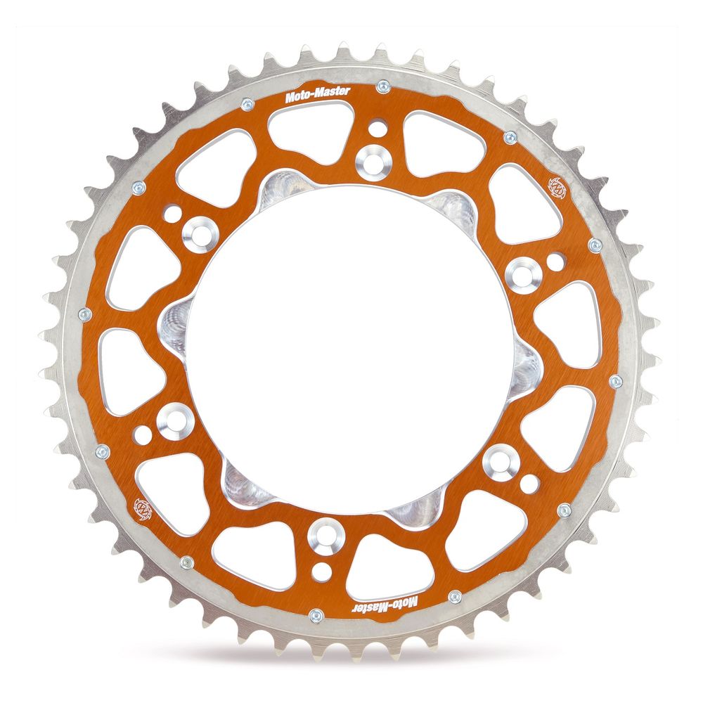 Fusion Series Dual Ring Rear Sprocket (orange, 520-50 Zähne) Ktm