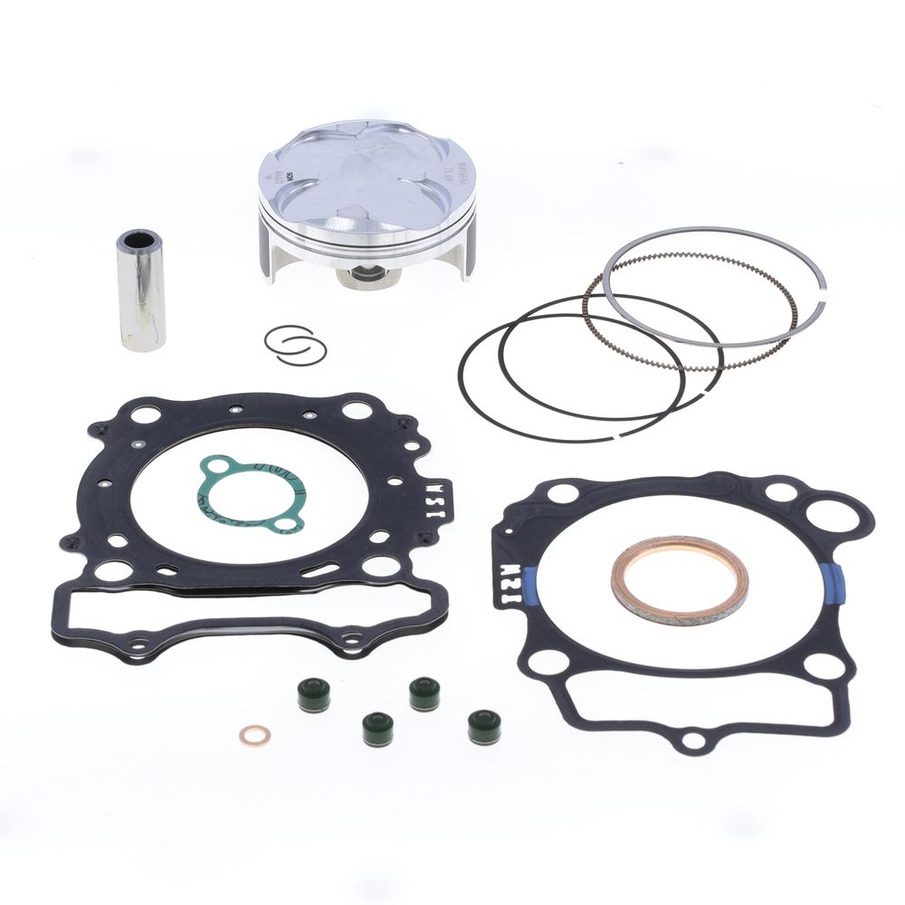 Kit de piston haut de gamme : piston forgé 4 temps Ø 77 mm + série Smeriglio