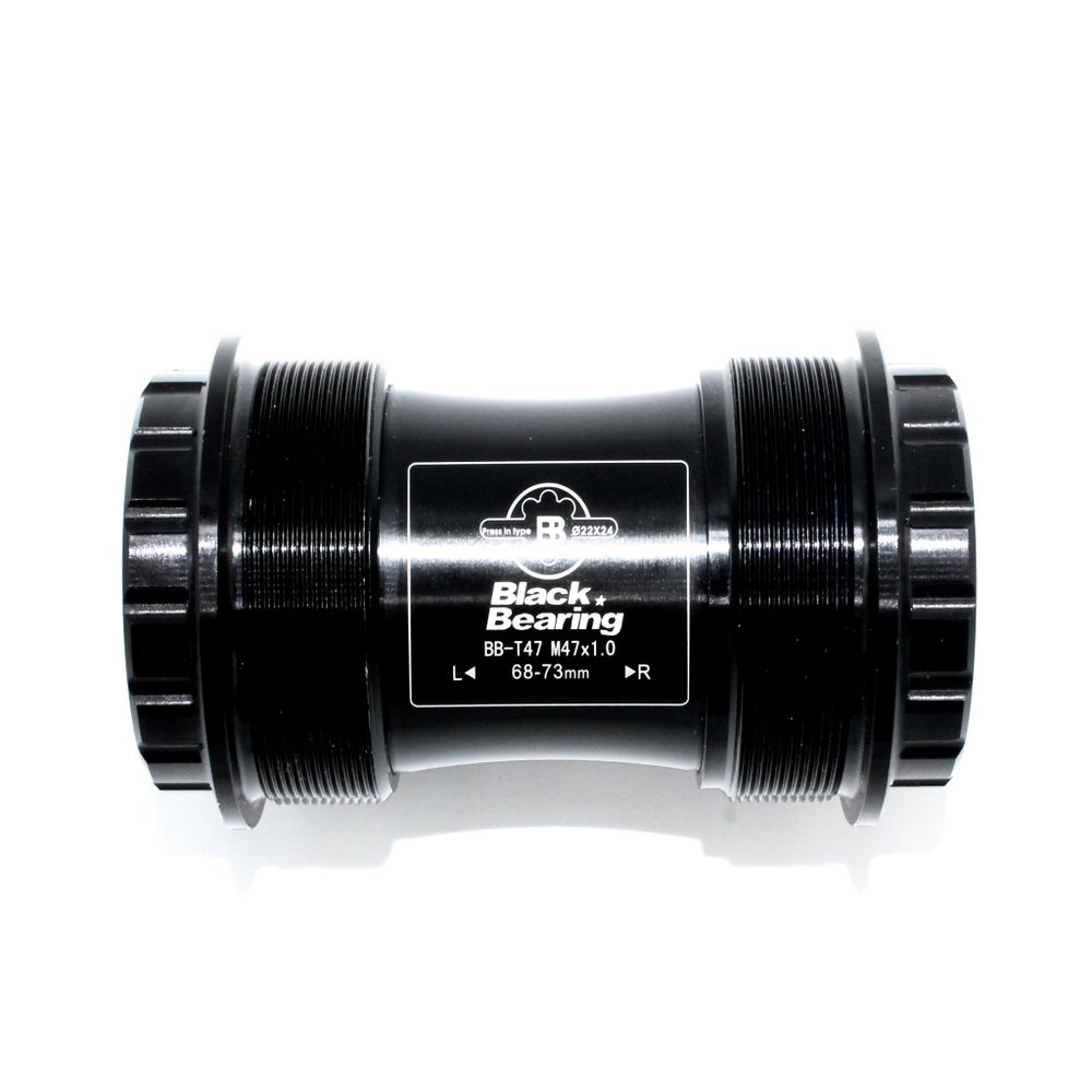 Movimento Centrale BSA T47 - 68/73 - DUB - cuscinetti B5S INOX Black Bearing