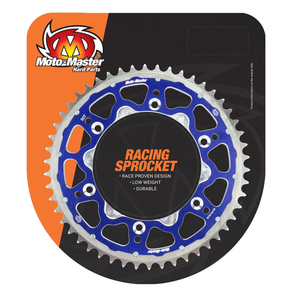 Fusion Series Dual Ring Kettenrad hinten (blau, 520-52 Zähne) Tm