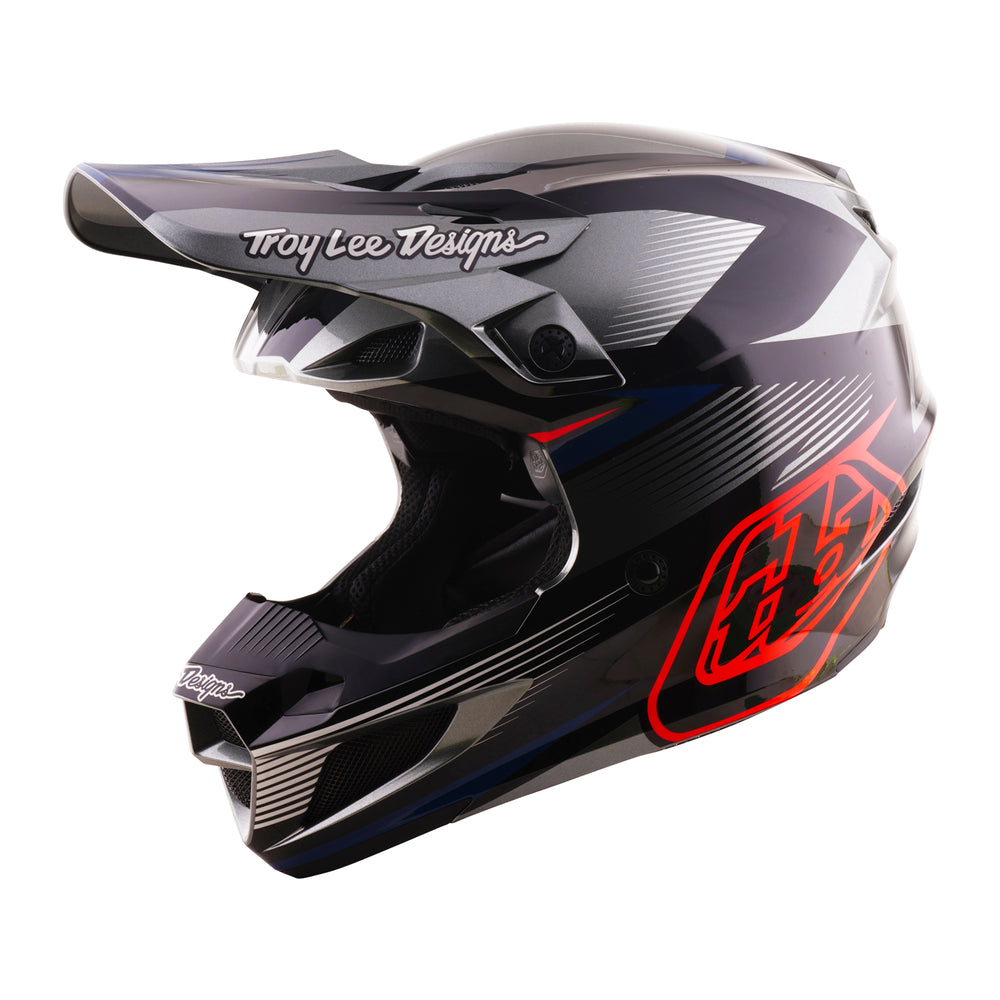 Helmet SE5 Polycarbonate - Ripper - Grey - XS Troy Lee Designs