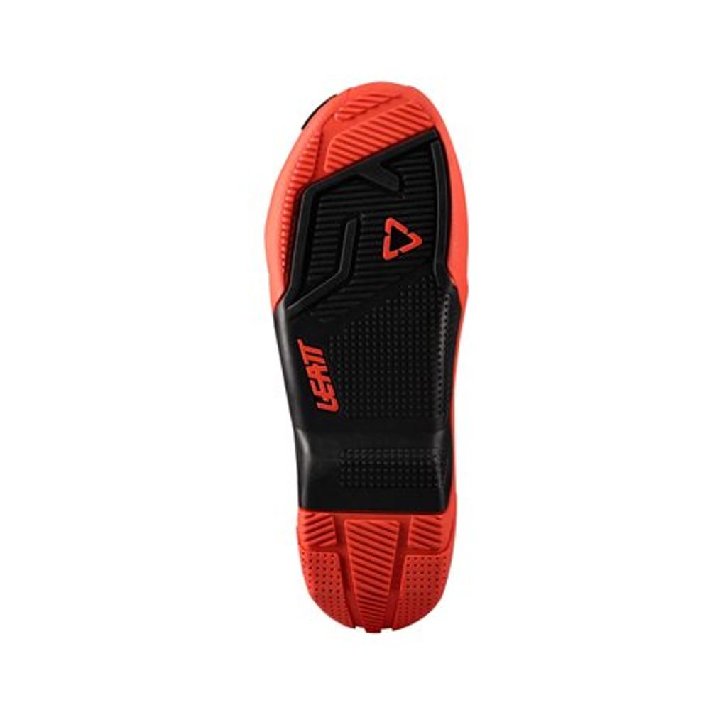 Soletta Ricambio Stivali 4.5/5.5 Coppia | Rosso/Nero | US12/13 Leatt