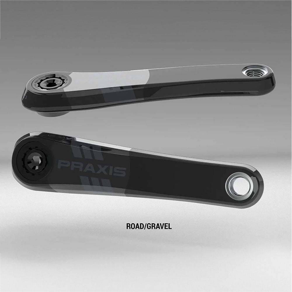 Carbon E-Rennrad Kurbelsatz - Fazua R60 Motor - (etor Spindel) | 170mm