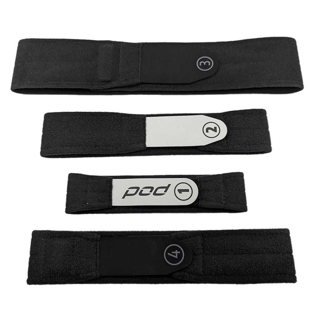 Kx 3.0 Brace Strap Kit Black Xs/sm POD