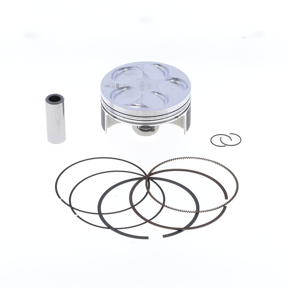 Kit de piston haut de gamme : piston forgé 4 temps Ø 77 mm + série Smeriglio