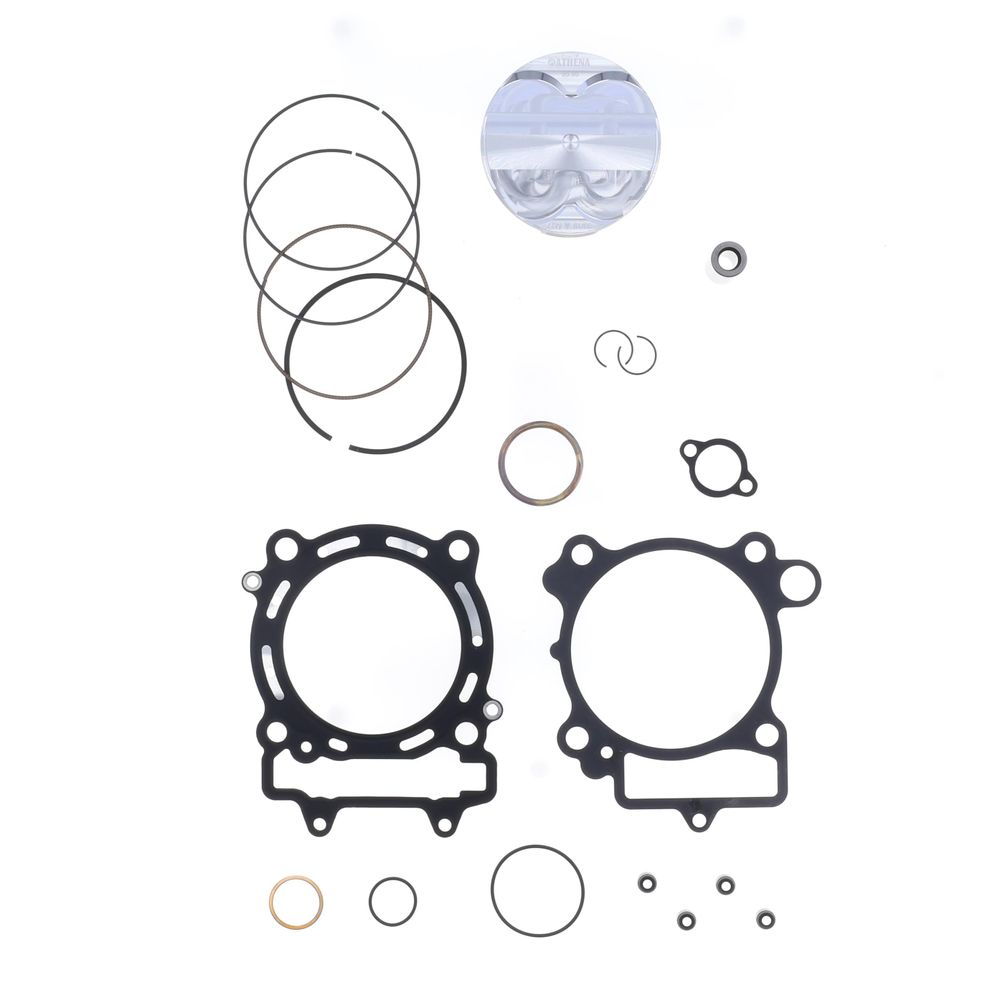 Top End Piston Kit: Pistone Forgiato 4 Tempi Ø 96 mm + Serie Smeriglio