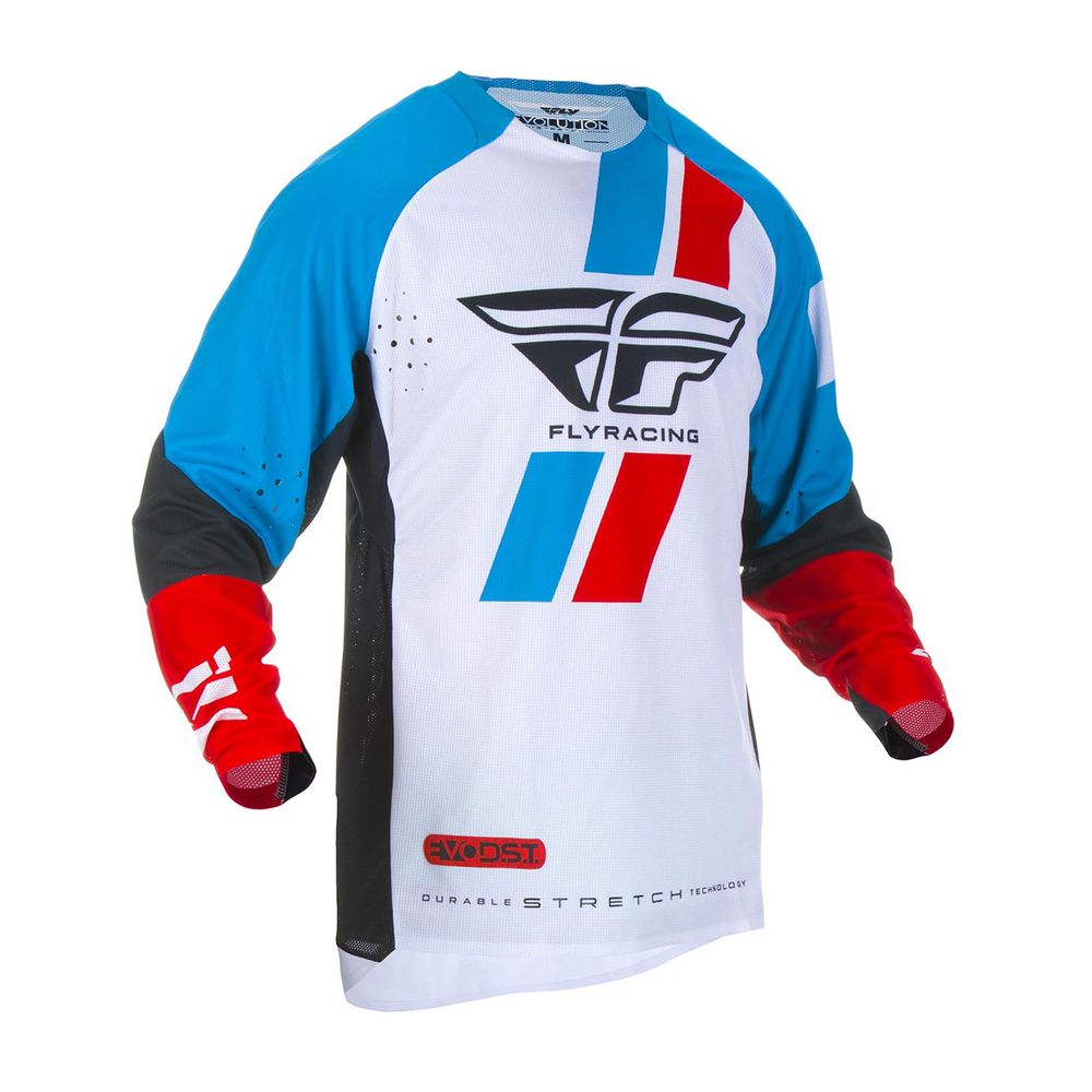 Cross Evo Jersey Red/Blue/Black Tg.Xl Fly Racing