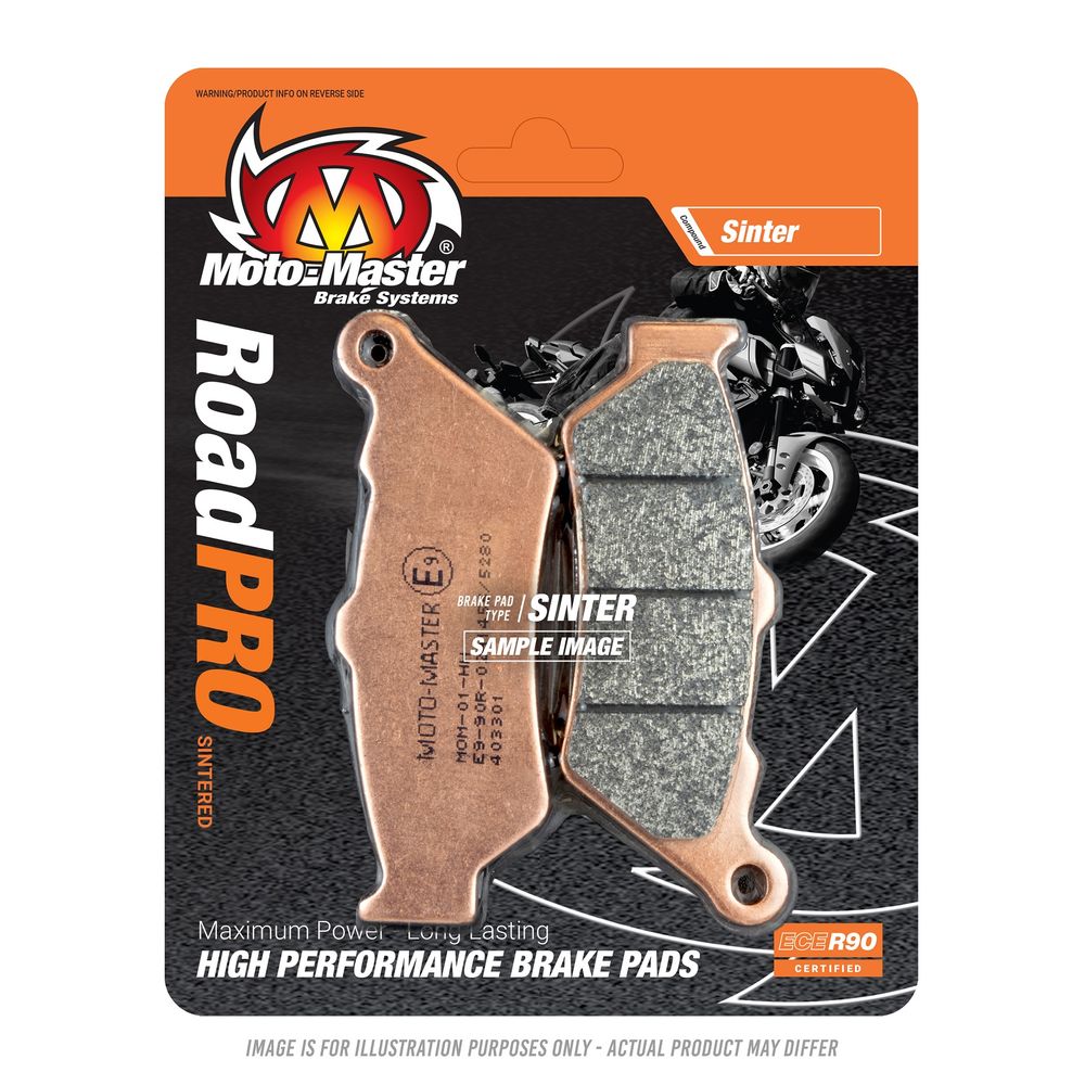 Pastillas de freno Roadpro Sinter - Traseras