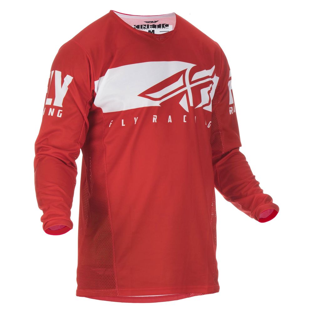Cross Kinetic Shield Rot/Weiß Trikot Größe L