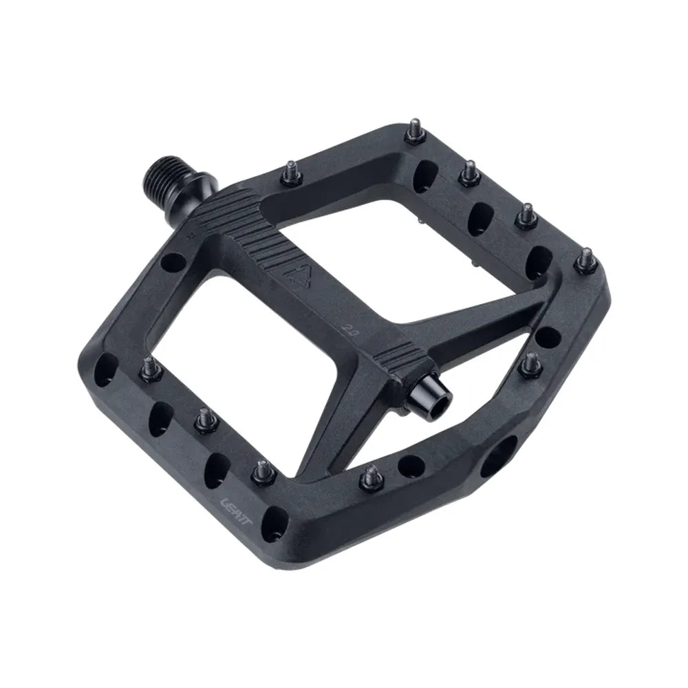 Allmtn 2.0 Flat Wide Pedals - Composite MTB Pedals, Wide Platform | Grey