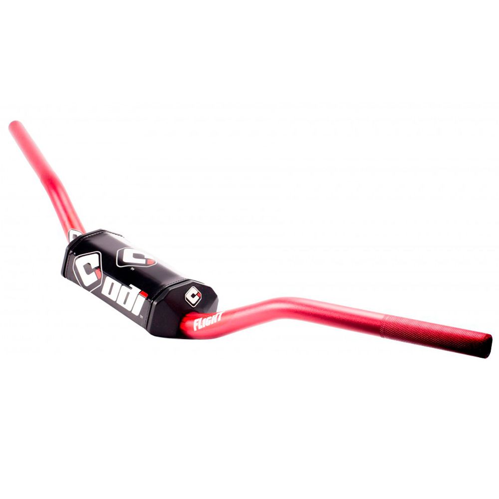 Manubrio 28.6Mm  1-1/8 Senza Traversino Cr High - Rosso