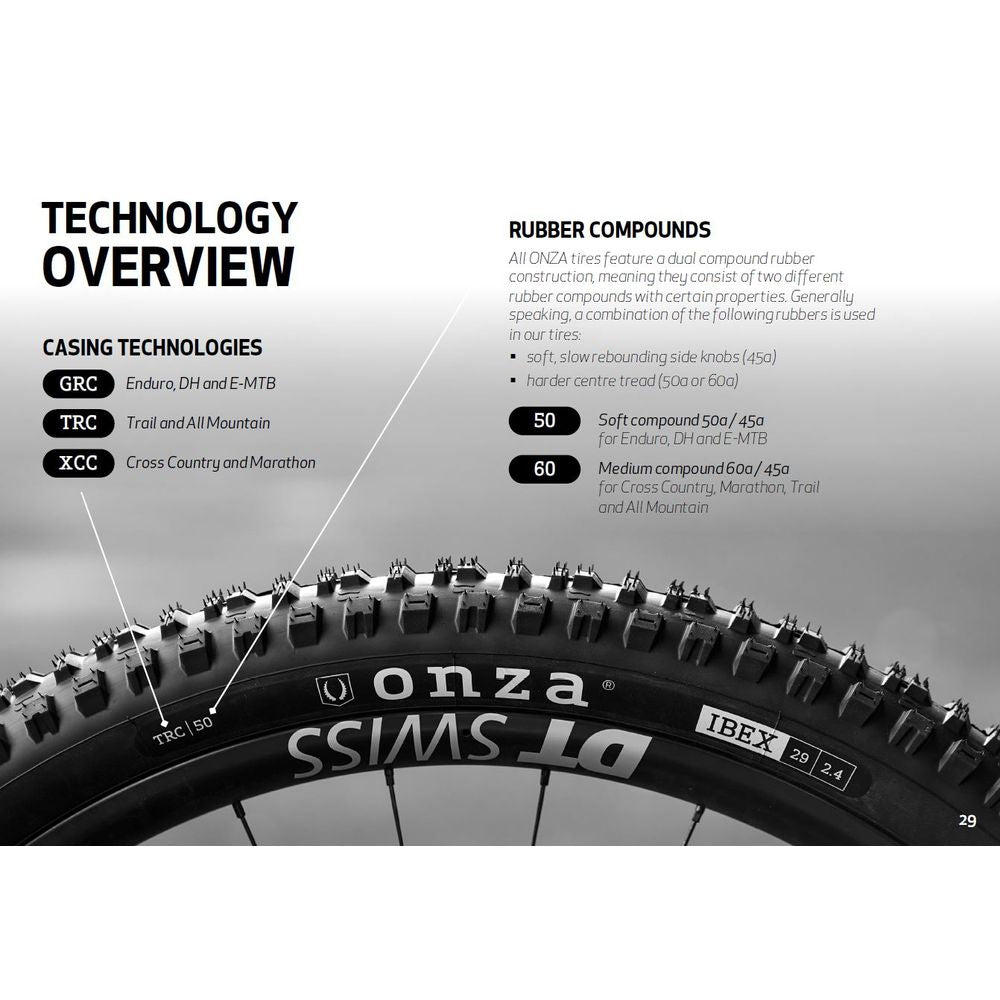 Tyres Mtb Aquila - Skinwall 29x2.50 Trc60 Enduro, Gravity Onza