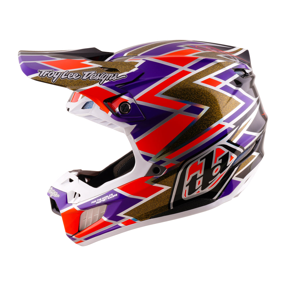 Casque SE5 Carbon - Flush - Violet - XS Troy Lee Designs