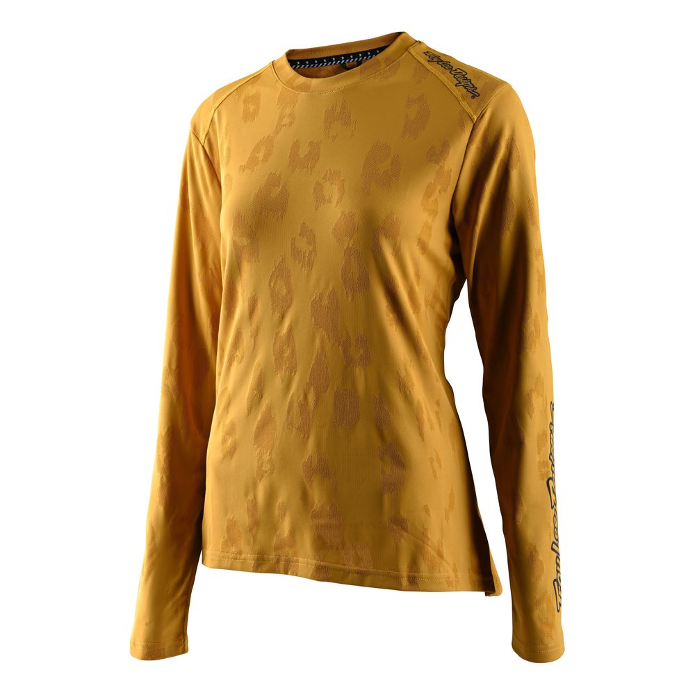 MTB jersey  LILIUM in elastic and breathable fabric with long sleeves for women Troy Lee Designs