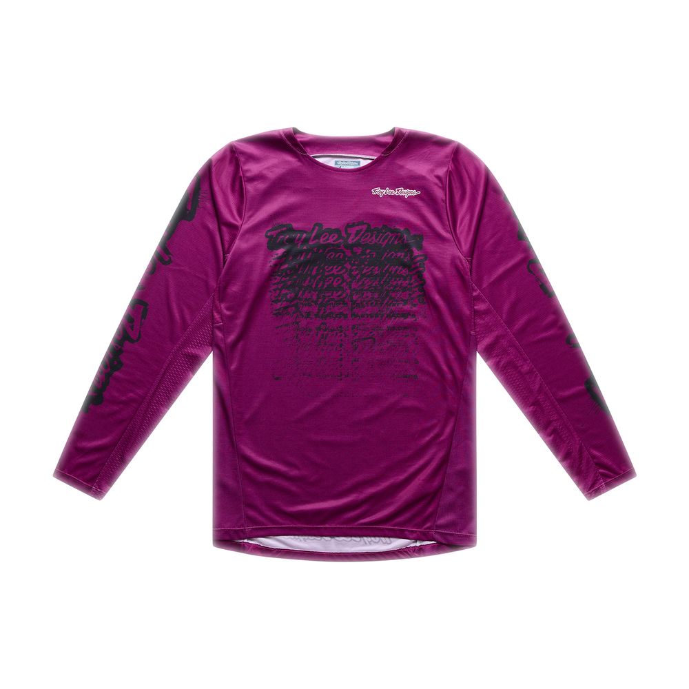 Gp Pro Jersey - Stamp - Fuchsia|Md Troy Lee Designs