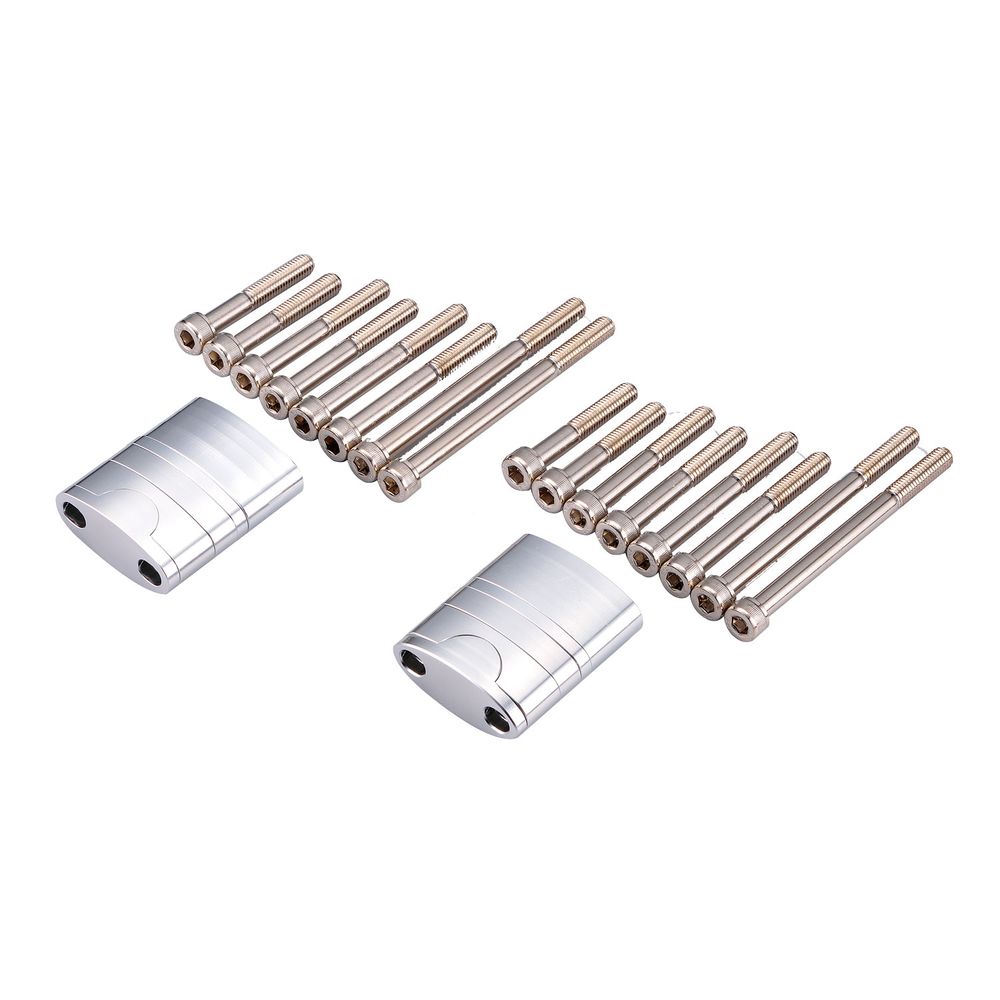 Universal Adjustable Bar Mount Riser Kit 200mm to 61mm Diam 22,2  Innteck