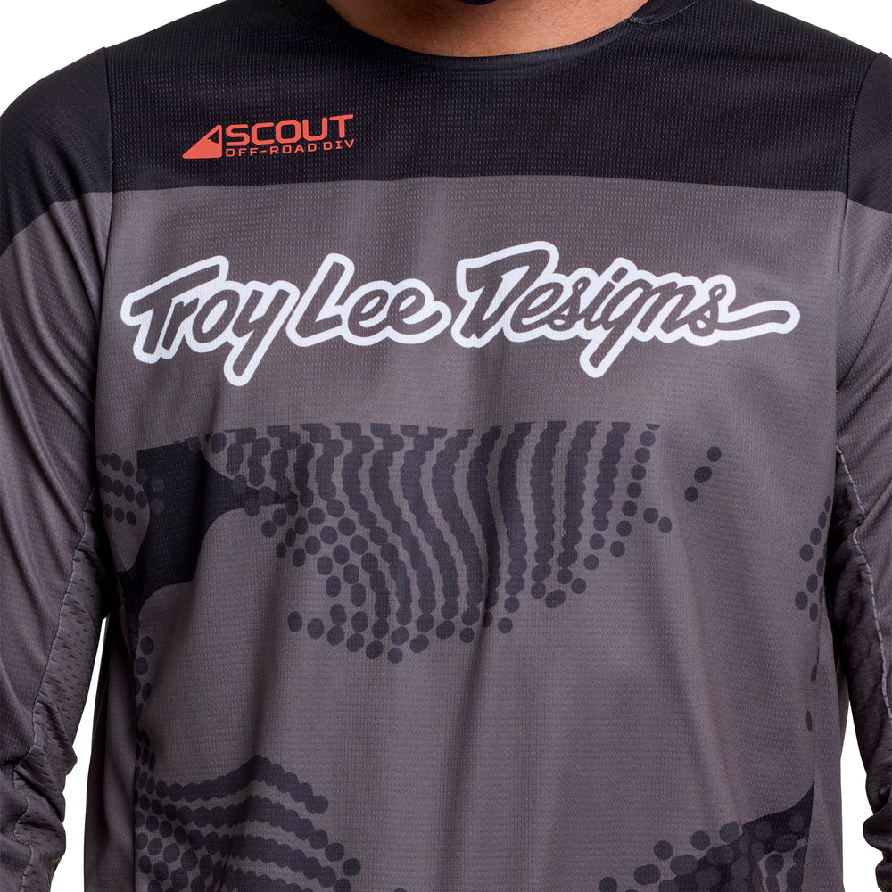 T-shirt Scout GP Pro - High Desert - Black - XL Troy Lee Designs