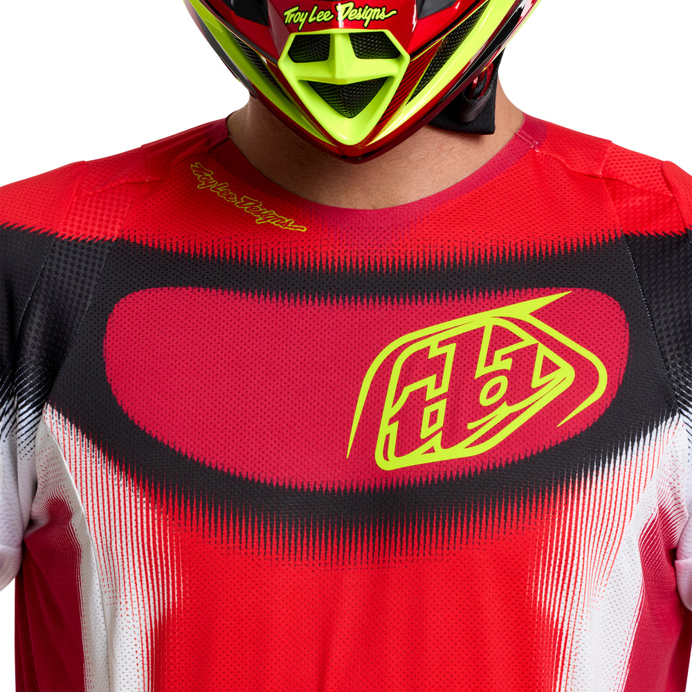 T-shirt SE Pro - Illusion - Red / Black - XL Troy Lee Designs