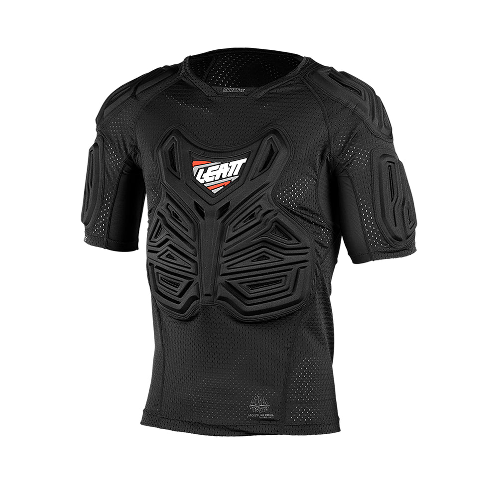 Maglia Protezione Roost Tee A Manica Corta - Nero - L/xl - ragazzo Leatt