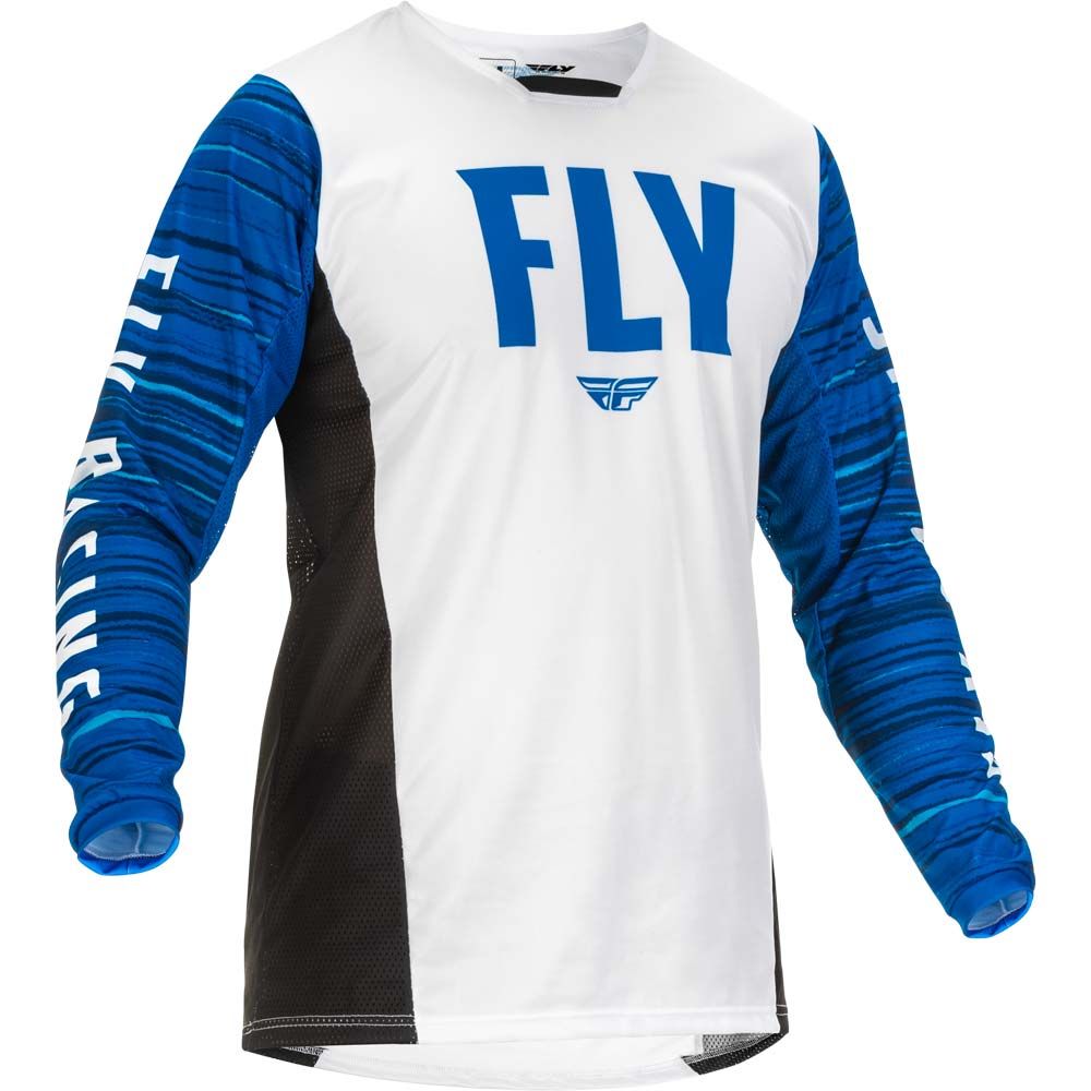 Kinetic Wave Trikot Weiß/Blau XL