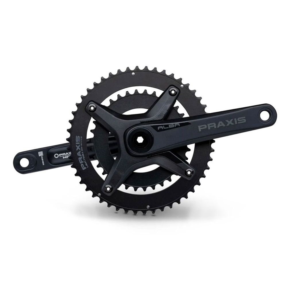 Alba Alloy Kurbelgarnitur - M30 170mm 52/36 Lt2 10/11/12sp 44.5cl Q147
