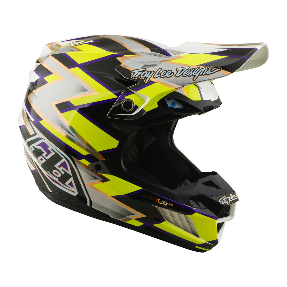 Helmet SE5 Composite - Flush - White / Black - S Troy Lee Designs