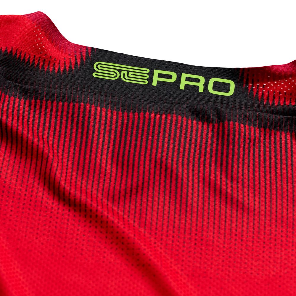 T-shirt SE Pro - Illusion - Red / Black - L Troy Lee Designs