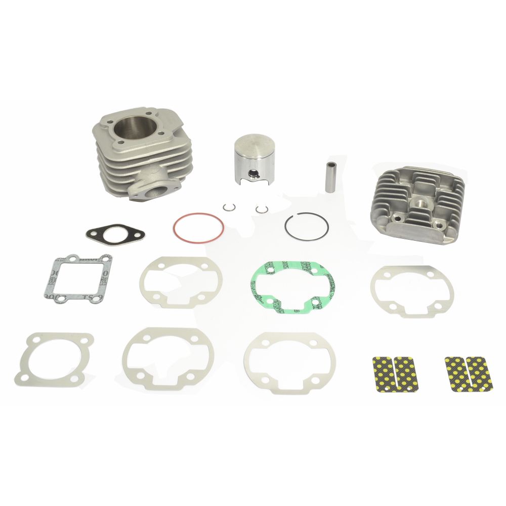 Big Bore Cylinder Kit With Head Long Stroke Ø 47,6 mm, 80 cc, Pin Ø 12 mm