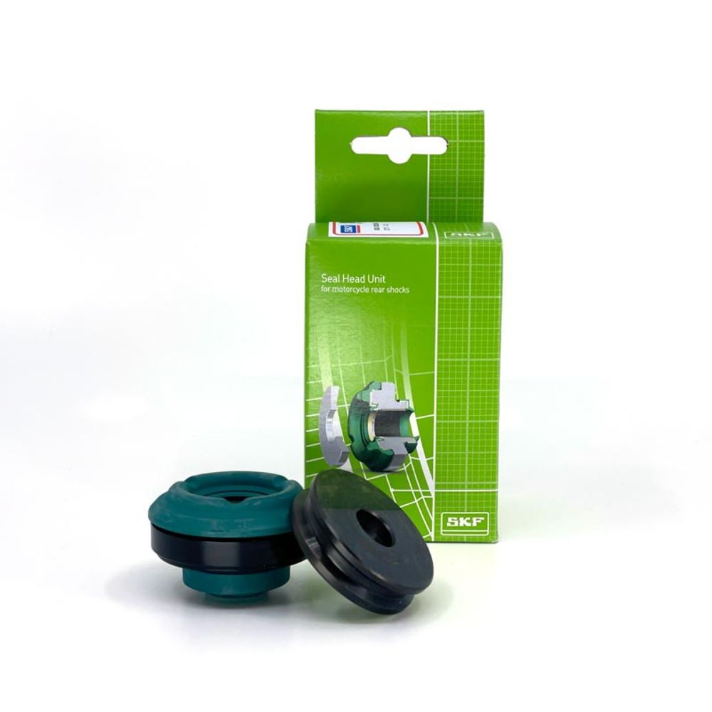Nueva unidad de cabeza de sello de amortiguador SKF Kayaba - Eje 16 mm - Pistón 46 mm