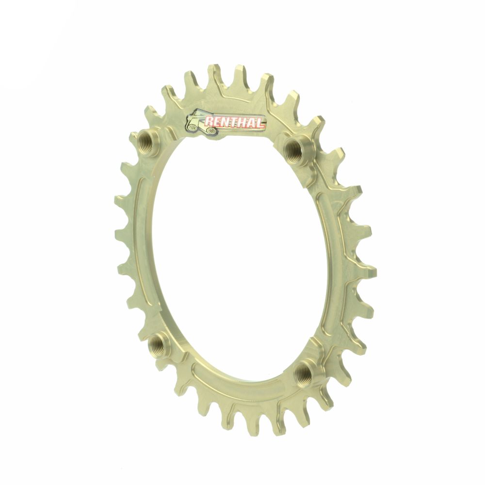 Plato MTB Ergal | Narrow Wide | 1x 104bcd | 30d Dientes Alternos Entrelazados