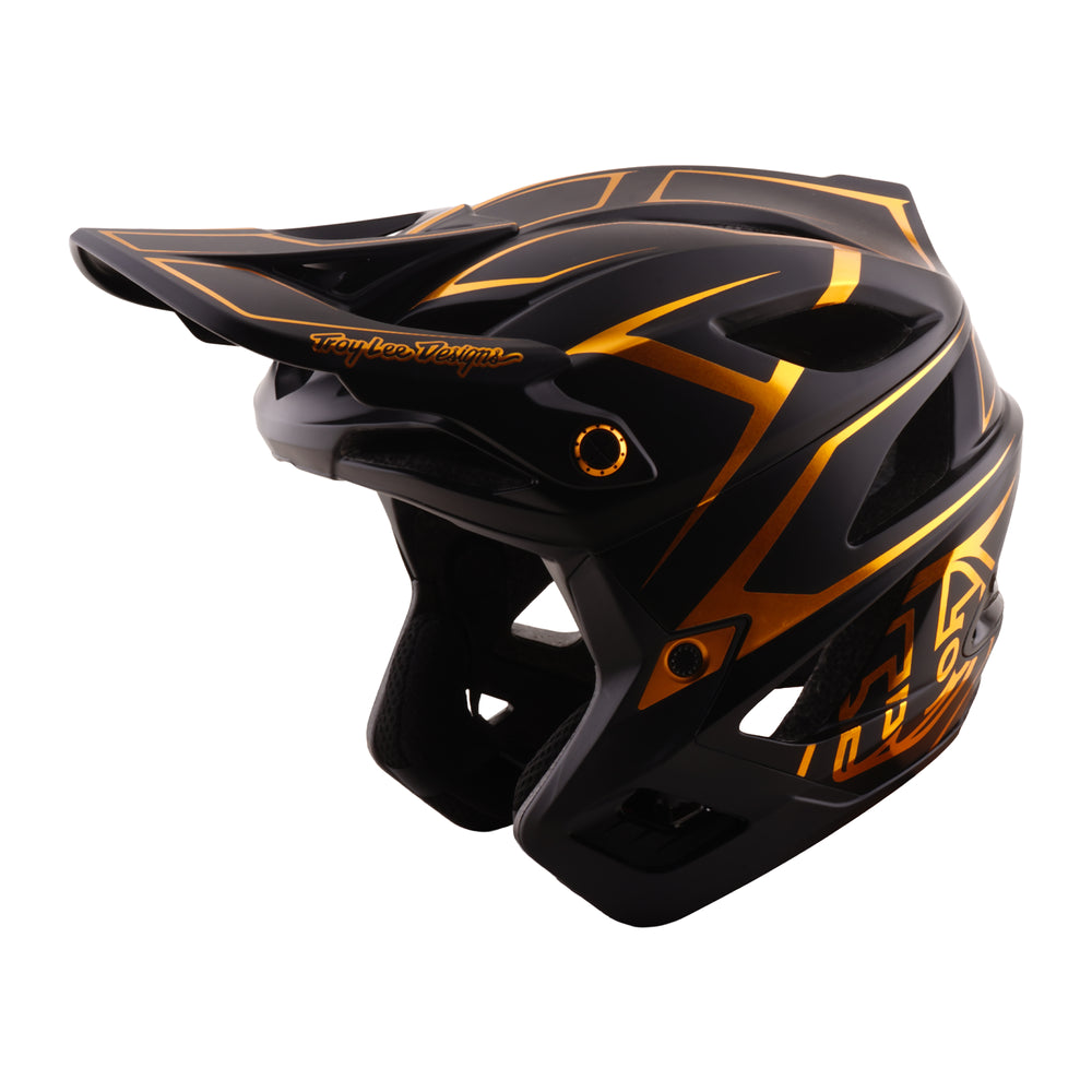 Casco Stage Stunt Pinstripe Nero MD/LG Troy Lee Designs