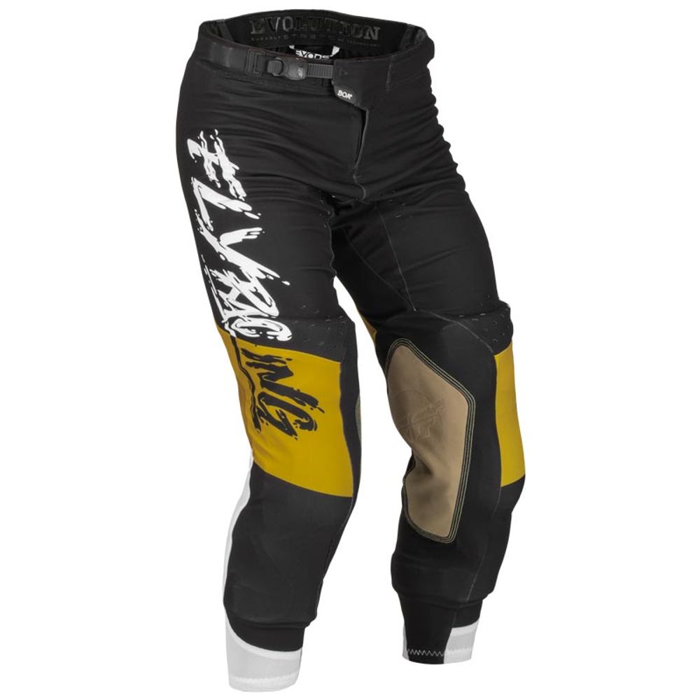 Pantaloni Evo Dst  L.E. Bianco/Oro/Nero Tg 34 Fly Racing