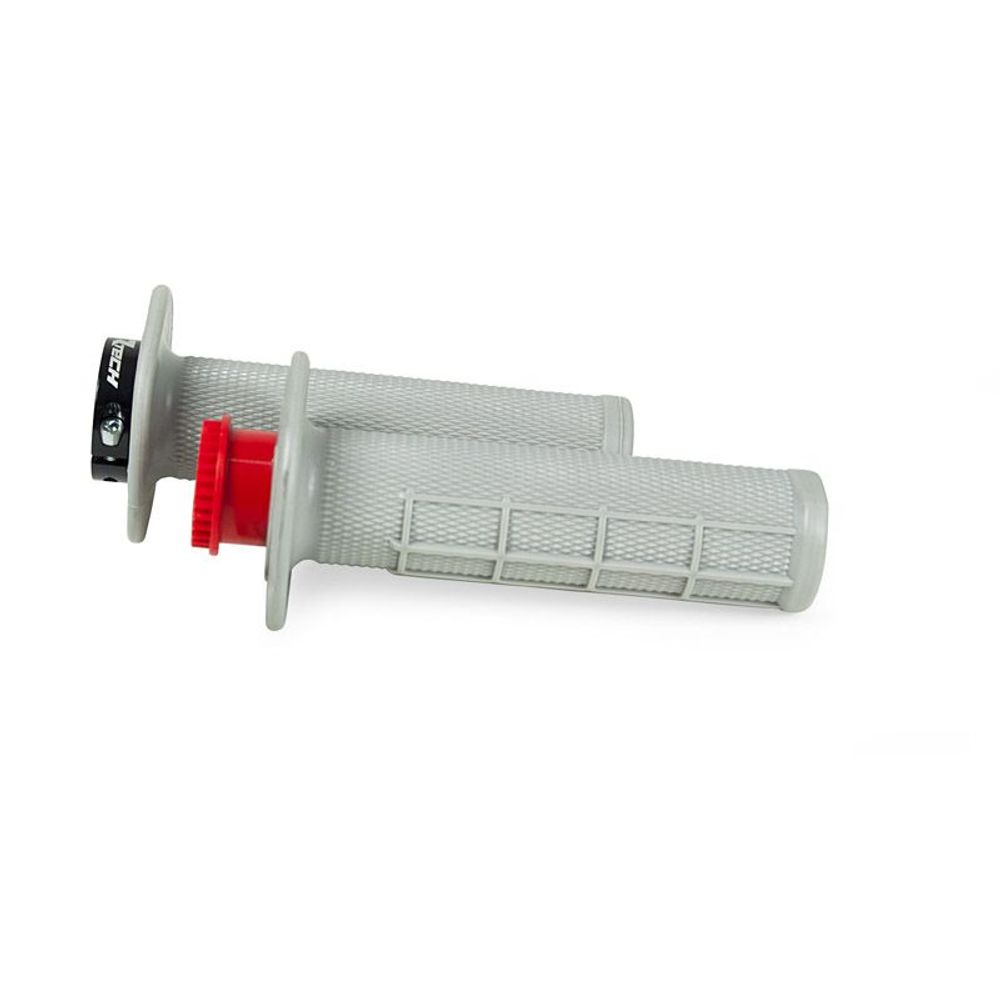 Manopola R20 Lock-On Half Waffle Beta Rr Grigia Racetech